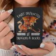 Easily Distracted By Dragons And Books Nerds Graphic Print Coffee Mug Unique Gifts Easily Distracted By Dragons And Books Nerds Graphic Print Coffee Mug Unique Gifts