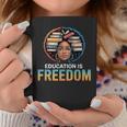 Education Is Freedom Woman Afro Books Reading Graphic Print Coffee Mug Unique Gifts Education Is Freedom Woman Afro Books Reading Graphic Print Coffee Mug Unique Gifts