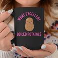 What Excellent Boiled Potatoes Literature Book Kawaii Potato Graphic Print Coffee Mug Unique Gifts