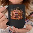 Fall Book Pumpkin Autumn Retro Reading Teacher Books Lover Graphic Print Coffee Mug Unique Gifts