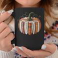 Fall Book Pumpkin Retro Reading Halloween Teacher Graphic Print Coffee Mug Unique Gifts
