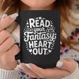 Fantasy Books Enthusiasts Men Women Kids Book Club Bookworm Graphic Print Coffee Mug Unique Gifts