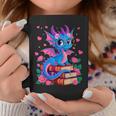 Fantasy Dragon Reading Books Bookworm Graphic Print Coffee Mug Unique Gifts Fantasy Dragon Reading Books Bookworm Graphic Print Coffee Mug Unique Gifts
