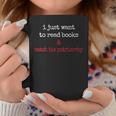 Feminist Book Lover Read Books Smash The Patriarchy Graphic Print Coffee Mug Unique Gifts