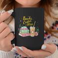 Floral Books And Coffee Cozy Reading Nook Tshirt Graphic Print Coffee Mug Unique Gifts