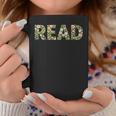 Floral Read Typography Aesthetic Book Lover Graphic Print Coffee Mug Unique Gifts