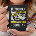 I Was Forced To Put My Book Down Book Lover Reading Small Graphic Print Coffee Mug Unique Gifts