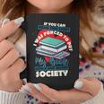 I Was Forced To Put My Book Down And Rejoin Society Reading Graphic Print Coffee Mug Unique Gifts