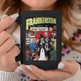 Frankenstein Halloween Horror Vintage Comic Book Retro Graphic Print Coffee Mug Unique Gifts