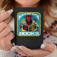 Have Fun With Books Sarcastic Occult Retro Comic Dark Humor Graphic Print Coffee Mug Unique Gifts