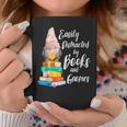 Garden Gnome Easily Distracted By Books Gnomes Graphic Print Coffee Mug Unique Gifts Garden Gnome Easily Distracted By Books Gnomes Graphic Print Coffee Mug Unique Gifts