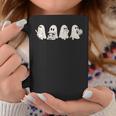Ghost Book Reading Halloween Books Lover Teacher Kids Graphic Print Coffee Mug Unique Gifts