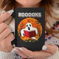 Ghost Reading Books Teacher Halloween Men Women Graphic Print Coffee Mug Unique Gifts