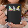 Gnomes Reading Books Teacher Easter Day Eggs Book Lovers Graphic Print Coffee Mug Unique Gifts