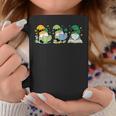 Gnomes Reading Books Teacher St Patricks Day Shamrock Irish Graphic Print Coffee Mug Unique Gifts