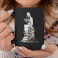 Gothic Librarian Halloween Books Tee For Teachers Graphic Print Coffee Mug Unique Gifts