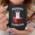 Graduation Cute Animal Llama Reading Book Nerds Bookworm Graphic Print Coffee Mug Unique Gifts Graduation Cute Animal Llama Reading Book Nerds Bookworm Graphic Print Coffee Mug Unique Gifts