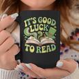 Groovy It's Good Luck To Read St Patrick's Day Book Lucky Graphic Print Coffee Mug Unique Gifts Groovy It's Good Luck To Read St Patrick's Day Book Lucky Graphic Print Coffee Mug Unique Gifts