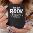 Halloween This Is My Book Character Costume Bookworm Graphic Print Coffee Mug Unique Gifts
