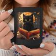 Halloween Cat Reading Books Spooky Cat Reader Teachers For Men Women Kids Graphic Print Coffee Mug Unique Gifts Halloween Cat Reading Books Spooky Cat Reader Teachers For Men Women Kids Graphic Print Coffee Mug Unique Gifts