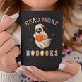 Halloween Read More Books Cute Boo Read a Book Graphic Print Coffee Mug Unique Gifts