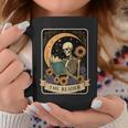 Halloween Tarot Card The Reader Skeleton Reading Books Graphic Print Coffee Mug Unique Gifts Halloween Tarot Card The Reader Skeleton Reading Books Graphic Print Coffee Mug Unique Gifts