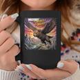 Hawk Bear Hybrid Comic Book Style Graphic Print Coffee Mug Unique Gifts