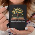 Helping Little Minds Grow Book Tree Education Graphic Print Coffee Mug Unique Gifts