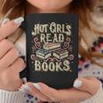 Hot Girls Read Books Reading Bookworm Graphic Print Coffee Mug Unique Gifts