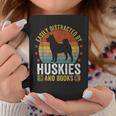 Huskies And Books Husky Mom Husky Dad Retro Vintage Reading Graphic Print Coffee Mug Unique Gifts Huskies And Books Husky Mom Husky Dad Retro Vintage Reading Graphic Print Coffee Mug Unique Gifts