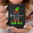 I'm The Book Lover Elf Christmas Books Reading Lover Graphic Print Coffee Mug Unique Gifts