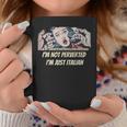 I’m Not Perverted I’m Just Italian In Comic Books Graphic Print Coffee Mug Unique Gifts I’m Not Perverted I’m Just Italian In Comic Books Graphic Print Coffee Mug Unique Gifts