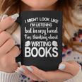 I'm Thinking About Writing Books Author Novelist Graphic Print Coffee Mug Unique Gifts I'm Thinking About Writing Books Author Novelist Graphic Print Coffee Mug Unique Gifts