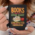Introverts Book Club Members Readers Books Bibliophiles Graphic Print Coffee Mug Unique Gifts