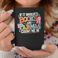 If It Involves Books And Pajamas Count Me In Reading Bedtime Graphic Print Coffee Mug Unique Gifts