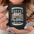 If It Involves Coffee Books And Pajamas Count Me In Graphic Print Coffee Mug Unique Gifts