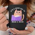 It's a Good Day To Read a Book Cat Kitty Reading Book Men Women Kids Graphic Print Coffee Mug Unique Gifts It's a Good Day To Read a Book Cat Kitty Reading Book Men Women Kids Graphic Print Coffee Mug Unique Gifts