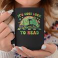 It's Good Luck To Read St Patrick's Day Book Lucky Graphic Print Coffee Mug Unique Gifts