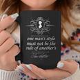 Jane Austen Quote Book Club Romantic Novel One Man's Style Graphic Print Coffee Mug Unique Gifts