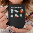 Just Bookworm Things Nerd Book Reading Books Lama Alpaca Graphic Print Coffee Mug Unique Gifts