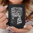 Just a Girl Who Loves Books Book Lover Reading For Women Graphic Print Coffee Mug Unique Gifts Just a Girl Who Loves Books Book Lover Reading For Women Graphic Print Coffee Mug Unique Gifts