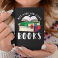 Just A Girl Who Loves Books Lover Bookworm Librarian Reading Graphic Print Coffee Mug Unique Gifts