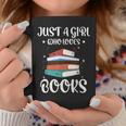 Just A Girl Who Loves Books Women Book Lovers Bookish Girls Graphic Print Coffee Mug Unique Gifts Just A Girl Who Loves Books Women Book Lovers Bookish Girls Graphic Print Coffee Mug Unique Gifts