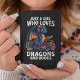 Just A Girl Who Loves Dragons And Books Graphic Print Coffee Mug Unique Gifts Just A Girl Who Loves Dragons And Books Graphic Print Coffee Mug Unique Gifts