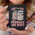 Just A Girl Who Loves Horses And Books Reading Animal Horse Graphic Print Coffee Mug Unique Gifts Just A Girl Who Loves Horses And Books Reading Animal Horse Graphic Print Coffee Mug Unique Gifts