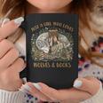 Just A Girl Who Loves Wolves And Books Fantasy Wolf Reader Graphic Print Coffee Mug Unique Gifts