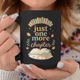 Just One More Chapter Cozy Book Lover Reading & Coffee Graphic Print Coffee Mug Unique Gifts
