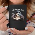 Just One More Page Panda Astronaut Space Suite Book Reading Graphic Print Coffee Mug Unique Gifts