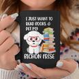 I Just Want To Read Books And Pet My Bichon Frise Dog Graphic Print Coffee Mug Unique Gifts I Just Want To Read Books And Pet My Bichon Frise Dog Graphic Print Coffee Mug Unique Gifts