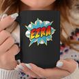 Kids Boys Ezra Comic Book Superhero Name Graphic Print Coffee Mug Unique Gifts